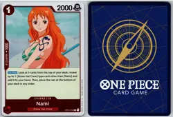 Nami OP01-016 Rare Romance Dawn One Piece NM - Image 3