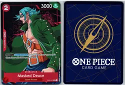 Masked Deuce (Alternate Art) OP02-017 Rare Paramount War One Piece NM - Image 3