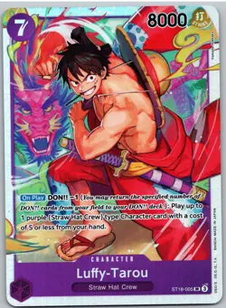 Luffy-Tarou ST18-005 Starter Deck 18: PURPLE Monkey.D.Luffy One Piece NM - Image 1