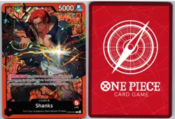 Shanks (Reprint) OP09-001 Leader Starter Deck 23: RED Shanks One Piece NM - Image 3