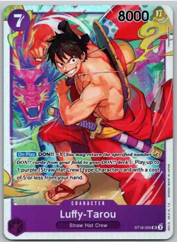 Luffy-Tarou ST18-005 Starter Deck 18: PURPLE Monkey.D.Luffy One Piece NM - Image 1