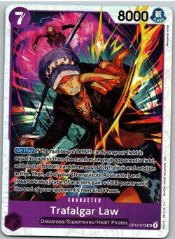 Trafalgar Law (073) OP12-073 Super Rare Legacy of the Master One Piece NM - Image 1