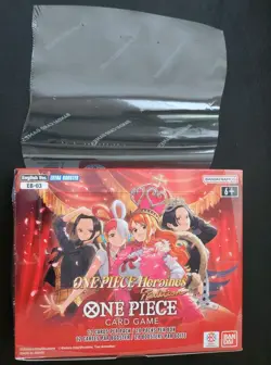 One Piece TCG EB03 Heroines Edition English Booster Box New & UNSEALED - Image 3