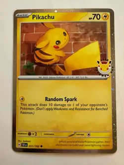 Pikachu (Pokemon Day 2026) Common Miscellaneous Cards & Products 051/162 - Image 1
