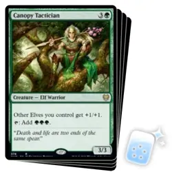 CANOPY TACTICIAN (THEME BOOSTER) X4 Kaldheim KHM Magic MTG MINT CARD - Image 1