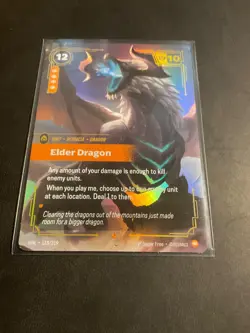 Elder Dragon 118/219 Epic Riftbound Unleashed Card - Image 2