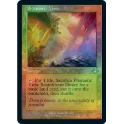 FOIL PRISMATIC VISTA (RETRO FRAME) Modern Horizons Magic MTG MINT CARD - Image 1