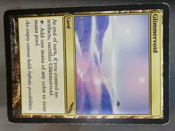 MTG GLIMMERVOID Mirrodin MTG Land RARE SEE IMAGE! - Image 1