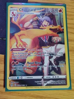 Pokemon Charizard TG03/TG30 Lost Origin Trainer Gallery Ultra Rare Full Art Holo - Image 2