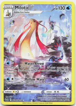 Milotic TG02/TG30 Holo Silver Tempest Trainer Gallery Pokemon NM - Image 1