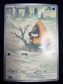 Pokemon TCG Snorunt 227/217 Illustration Rare Ascended Heroes - NM - Image 1