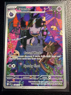 Pokemon Ascended Heroes Banette 234/217 - NM PACK FRESH - Image 1