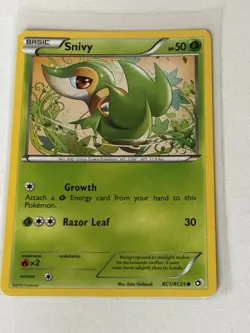 Pokemon TCG NM-Mint condition Snivy RC1/RC25 Reverse Holo Radiant Collection - Image 1