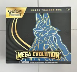 Pokemon Mega Evolution Elite Trainer Box Lucario (no packs, promo open) - Image 5