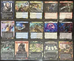 Final Fantasy MTG Foil Extended Art Borderless -35 Card Lot- Terra Emet-Selch - Image 3