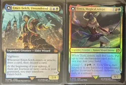 Final Fantasy MTG Foil Extended Art Borderless -35 Card Lot- Terra Emet-Selch - Image 4