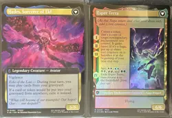 Final Fantasy MTG Foil Extended Art Borderless -35 Card Lot- Terra Emet-Selch - Image 5