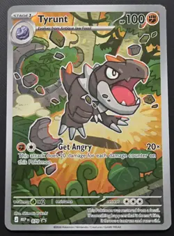Pokemon TCG: Perfect Order - Tyrunt (MEP-EN 070) Full Art Black Star ETB Promo - Image 1