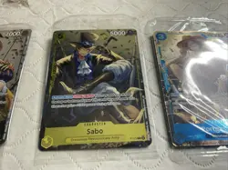 One Piece Card Game Monkey D. Luffy, Sabo, Portgas D. Ace Tin Vol 2 Promos - Image 3