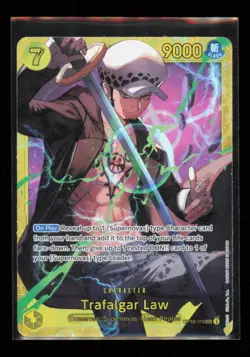 Trafalgar Law (Reprint) OP10-119 Premium Booster -The Best- Vol. 2 One Piece NM - Image 1