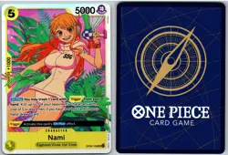 Nami OP08-106 Super Rare Two Legends One Piece NM - Image 3