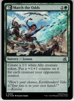 MTG Match the Odds Foil NM Avatar: The Last Airbender: Eternal-Legal Magic 253 - Image 1