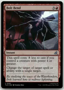 MTG Bolt Bend Foil NM Avatar: The Last Airbender: Eternal-Legal Magic 163 - Image 1