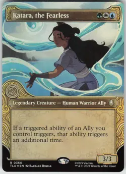 MTG Katara the Fearless Showcase Foil NM Avatar: The Last Airbender Magic 350 - Image 1