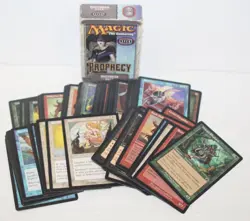 Vintage Magic The Gathering Prophecy Distress Deck Open Box MTG Incomplete - Image 1