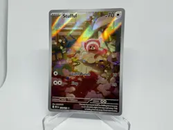 Stufful 154/132 | Mega Evolution 01 | Illustration Rare Pokemon Card ✅NM/MINT✅ - Image 2
