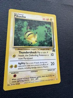 Pikachu Promo 27 Black Star WOTC Pokemon Card 2000 NM - Image 2