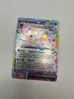 Pokemon Karte TCG Feelinara EX 041/131 Prismatische Entwicklung Holo Deutsch NM - Image 2