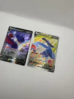 Pokemon Karte TCG Honchkrow V 088+161/172 Strahlende Sterne Holo Englisch NM - Image 2