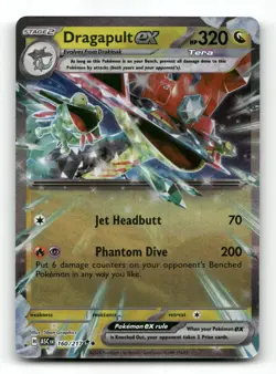 Dragapult ex 160/217 - Ascended Heroes - Pokemon Card NM/M - Image 1