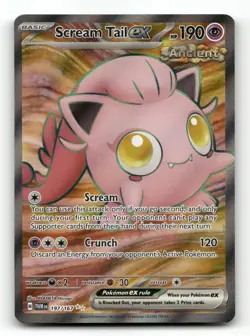 Scream Tail ex 197/167 - Twilight Masquerade - Pokemon Card NM/M - Image 1