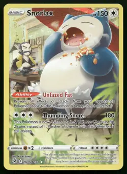 Snorlax TG10/TG30 Lost Origin Trainer Gallery LOR Holo Pokemon NM - Image 1
