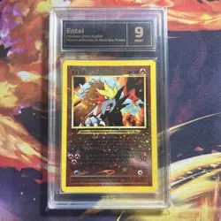 Pokemon Entei Reverse Holo Pokemon 34 Movie Promo #34 TCG 9 MINT - Image 1