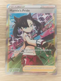 Marnie's Pride (Full Art) 171/172 Ultra Rare Brilliant Stars Pokemon TCG - Image 1