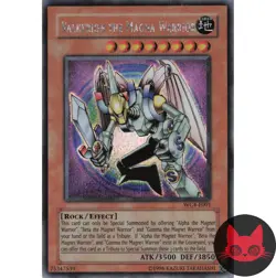 Yugioh Valkyrion the Magna Warrior WC4-E001 Prismatic Secret Rare NM - Image 1