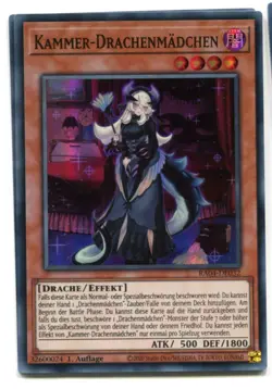 Yu-Gi-Oh! Kammer Drachenmadchen Super Rare RA04-DE03 - Image 1