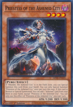 Priestess of the Ashened City MP25-EN335 1st ED Yu-Gi-Oh! - Image 1