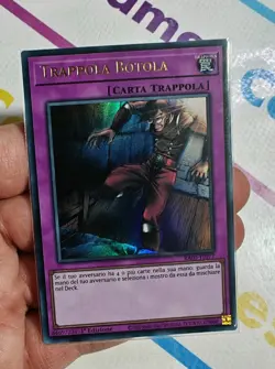 Yu-Gi-Oh - Trappola Botola ULTRA RARA - RA05-IT077 1° Edizione NUOVA - Image 1
