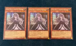 3x Ghost Belle & Haunted Mansion Playset Yu-Gi-Oh! Phantom Revenge (PHRE) - Image 1