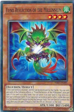 Fiend Reflection of the Millennium x3 INFO-EN005 Common Yugioh - Image 1