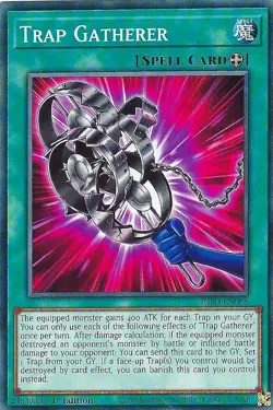 Trap Gatherer x3 INFO-EN065 Common Yugioh - Image 1