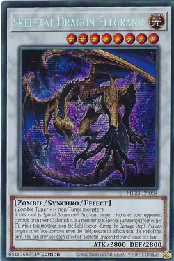 Skeletal Dragon Felgrand x1 MP23-EN084 Secret Rare Yugioh - Image 1