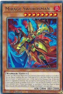 Mirage Swordsman x3 MZMI-EN003 Rare Yugioh - Image 1