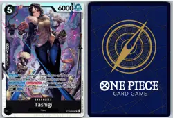 Tashigi ST19-003 Super Rare Starter Deck 19: BLACK Smoker One Piece NM - Image 3
