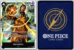 Borsalino (Reprint) OP02-114 Super Rare Premium Booster -The Best- One Piece NM - Image 3