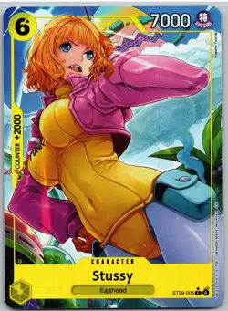 Stussy ST29-006 Common Starter Deck 29: Egghead One Piece NM - Image 1